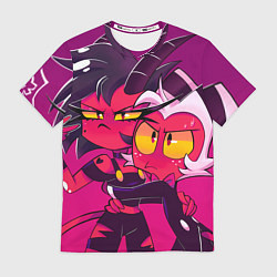 Футболка мужская АДСКИЙ БОСС, Helluva Boss, цвет: 3D-принт