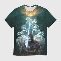 Футболка мужская Elden Ring рыцарь и предшественники серии Souls El, цвет: 3D-принт