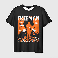 Футболка мужская Walkin Freeman, цвет: 3D-принт