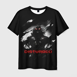 Футболка мужская DISTURBED THE GUY ЛИЦО ДЕМОНА, цвет: 3D-принт