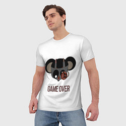 Футболка мужская GAME MOUS STOP, цвет: 3D-принт — фото 2