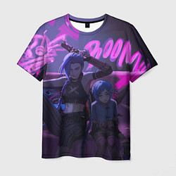 Футболка мужская Джинкс Паудер - Jinx Powder, цвет: 3D-принт