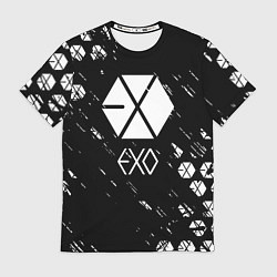 Футболка мужская Exo эхо, цвет: 3D-принт