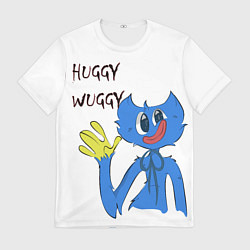 Футболка мужская Huggy Wuggy - Poppy Playtime Хагги Вагги, цвет: 3D-принт