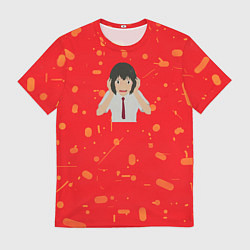 Футболка мужская Красавица и Дракон: Белль в ужасе, цвет: 3D-принт