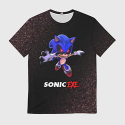 Футболка мужская SONIC EXE - Шум, цвет: 3D-принт