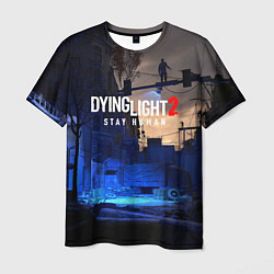 Футболка мужская Dyng Light 2: Stay Human - Приближается ночь, цвет: 3D-принт