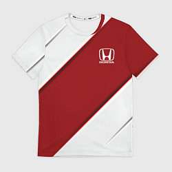 Футболка мужская Honda - Red sport, цвет: 3D-принт