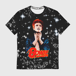 Футболка мужская Theres a Starman waiting in the sky, цвет: 3D-принт