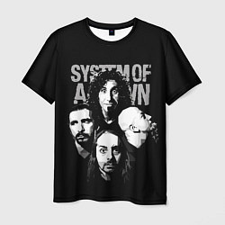 Футболка мужская System of a Down рок группа, цвет: 3D-принт