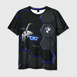 Футболка мужская BMW НЕОН СОТЫ, цвет: 3D-принт