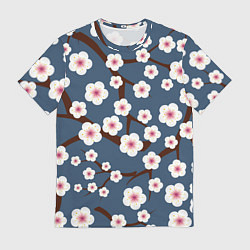 Футболка мужская Цветущее дерево, цвет: 3D-принт