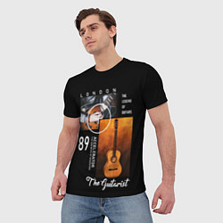 Футболка мужская Гитара гитариста, цвет: 3D-принт — фото 2