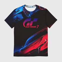 Футболка мужская Gran Turismo 7, цвет: 3D-принт