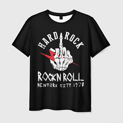 Футболка мужская ROCKNROLL Hard Rock, цвет: 3D-принт