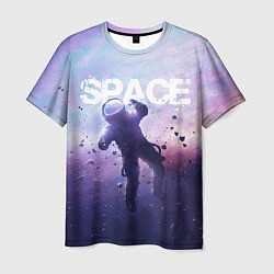 Футболка мужская Space walk, цвет: 3D-принт