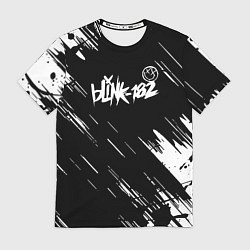 Футболка мужская Blink-182 блинк-182, цвет: 3D-принт