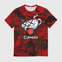 Футболка мужская Разбитая чашечка, цвет: 3D-принт