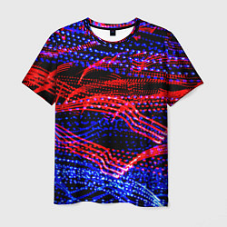 Футболка мужская Neon vanguard pattern 2022, цвет: 3D-принт