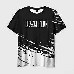 Футболка мужская LED ZEPPELIN ЛЕД ЗЕППЕЛИН, цвет: 3D-принт