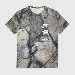 Футболка мужская Climbing Extreme, цвет: 3D-принт