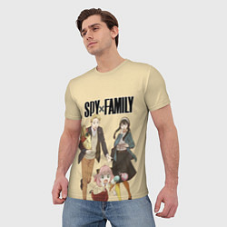 Футболка мужская Spy x Family: Семья шпиона, цвет: 3D-принт — фото 2