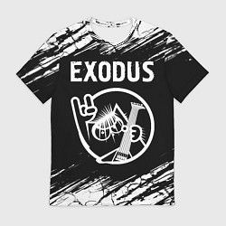 Футболка мужская Exodus КОТ Краски, цвет: 3D-принт