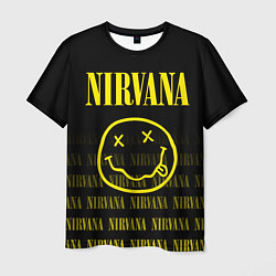 Футболка мужская Smile Nirvana, цвет: 3D-принт