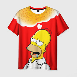 Футболка мужская Homer dream, цвет: 3D-принт