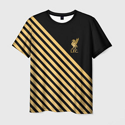 Футболка мужская Liverpool ливерпуль полосы, цвет: 3D-принт