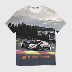 Футболка мужская Audi Sport Racing team Ауди Спорт Гоночная команда, цвет: 3D-принт