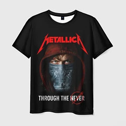 Футболка мужская METALLICA THROUGH THE NEVER, цвет: 3D-принт