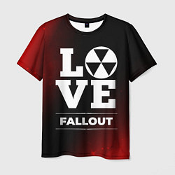 Футболка мужская Fallout Love Классика, цвет: 3D-принт