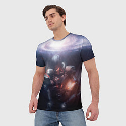 Футболка мужская Mass Effect Shepard, цвет: 3D-принт — фото 2