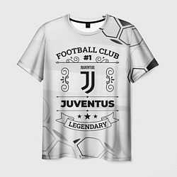 Футболка мужская Juventus Football Club Number 1 Legendary, цвет: 3D-принт