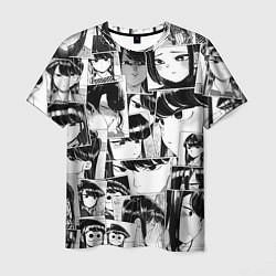 Мужская футболка Komi san pattern