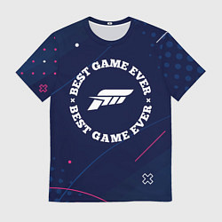 Футболка мужская Символ Forza Horizon и надпись Best Game Ever, цвет: 3D-принт