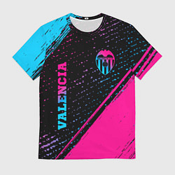 Футболка мужская Valencia Neon Gradient, цвет: 3D-принт