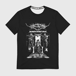 Футболка мужская BABYMETAL Throne, цвет: 3D-принт