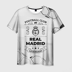 Футболка мужская Real Madrid Football Club Number 1 Legendary, цвет: 3D-принт