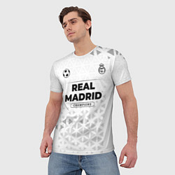 Футболка мужская Real Madrid Champions Униформа, цвет: 3D-принт — фото 2