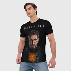 Футболка мужская Half life - Gordon Freeman, цвет: 3D-принт — фото 2