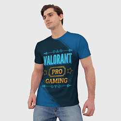 Футболка мужская Игра Valorant: pro gaming, цвет: 3D-принт — фото 2
