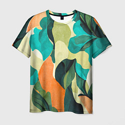 Футболка мужская Multicoloured camouflage, цвет: 3D-принт