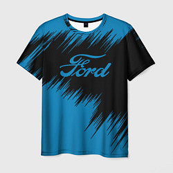 Футболка мужская Ford focus, цвет: 3D-принт