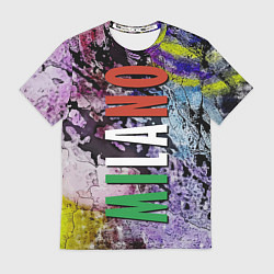 Футболка мужская Avant-garde color texture - Milano, цвет: 3D-принт
