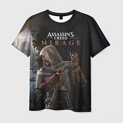 Футболка мужская Скрытый Басим Assassins creed mirage, цвет: 3D-принт