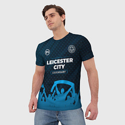 Футболка мужская Leicester City legendary форма фанатов, цвет: 3D-принт — фото 2