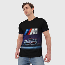 Футболка мужская BMW M Performance Motorsport, цвет: 3D-принт — фото 2
