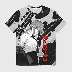 Футболка мужская Макима - Демон контроля - Органика, цвет: 3D-принт